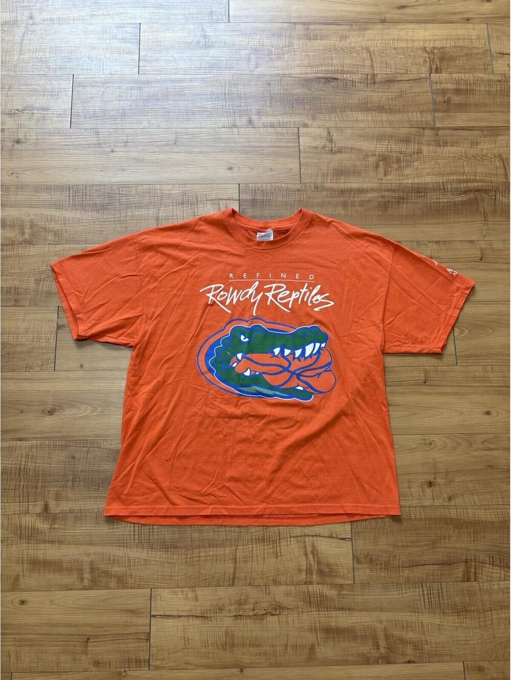 University Of Florida Gators Reptiles Orange T-shirt. Dodge Ram Emblem Sz XL